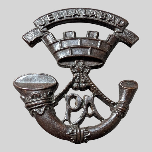 WW1 Era Somerset Light Infantry Officer's Bronze Collar Badge