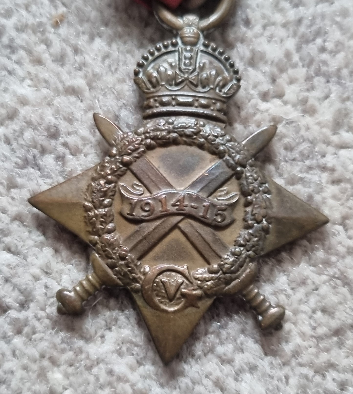 WW1 Trio Long Service & Good Conduct Medal Set to Leading Seaman Albert Victor Sharp- HMS Caroline (Jutland Interest)