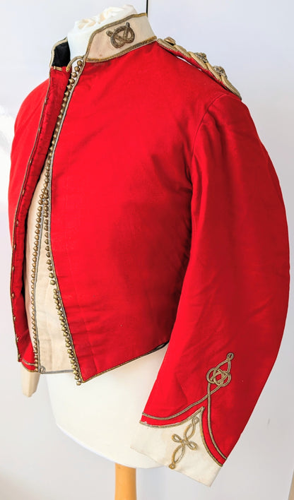 Victorian South Staffordshire Scarlet Undress Shell Jacket & Waistcoat