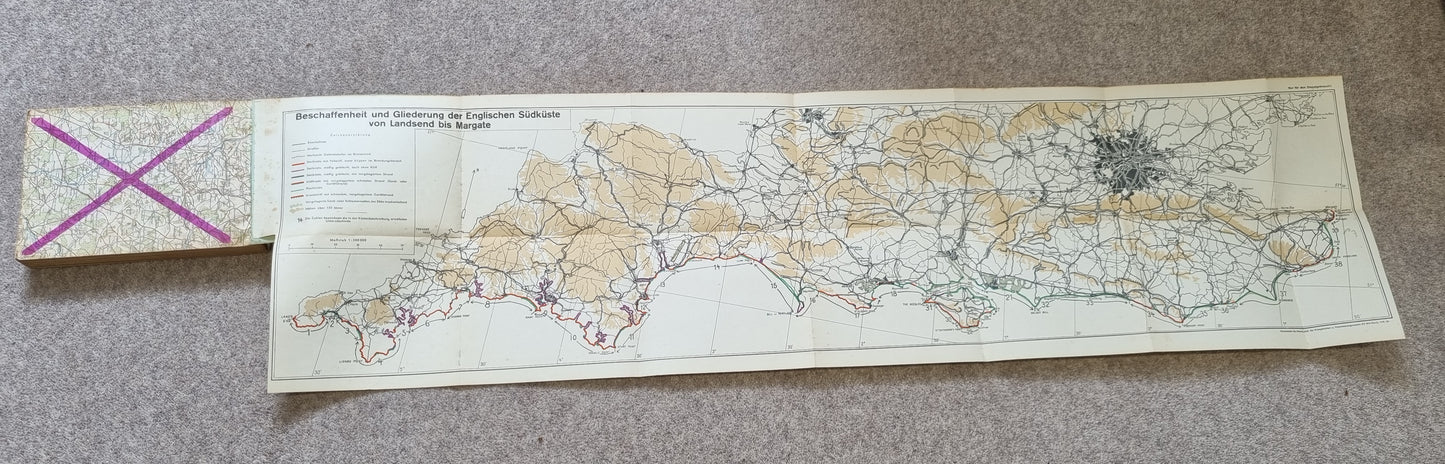 Rare WW2 Operation Sealion Invasion Planning Südküste Book