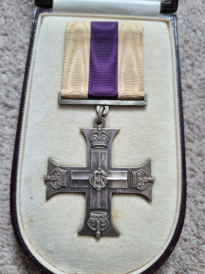Unique WWI & WW2 Military Cross group to Lieutenant George Logan Wilson, MC, MBE, London Regiment