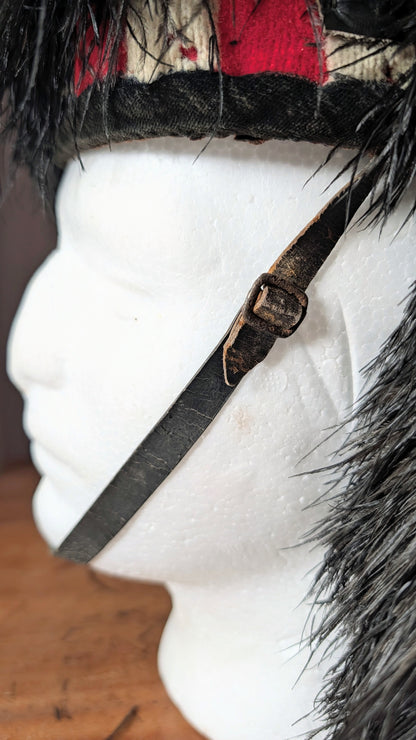 WW1 Era Black Watch Royal Highlanders 4 Tail Feather Bonnet