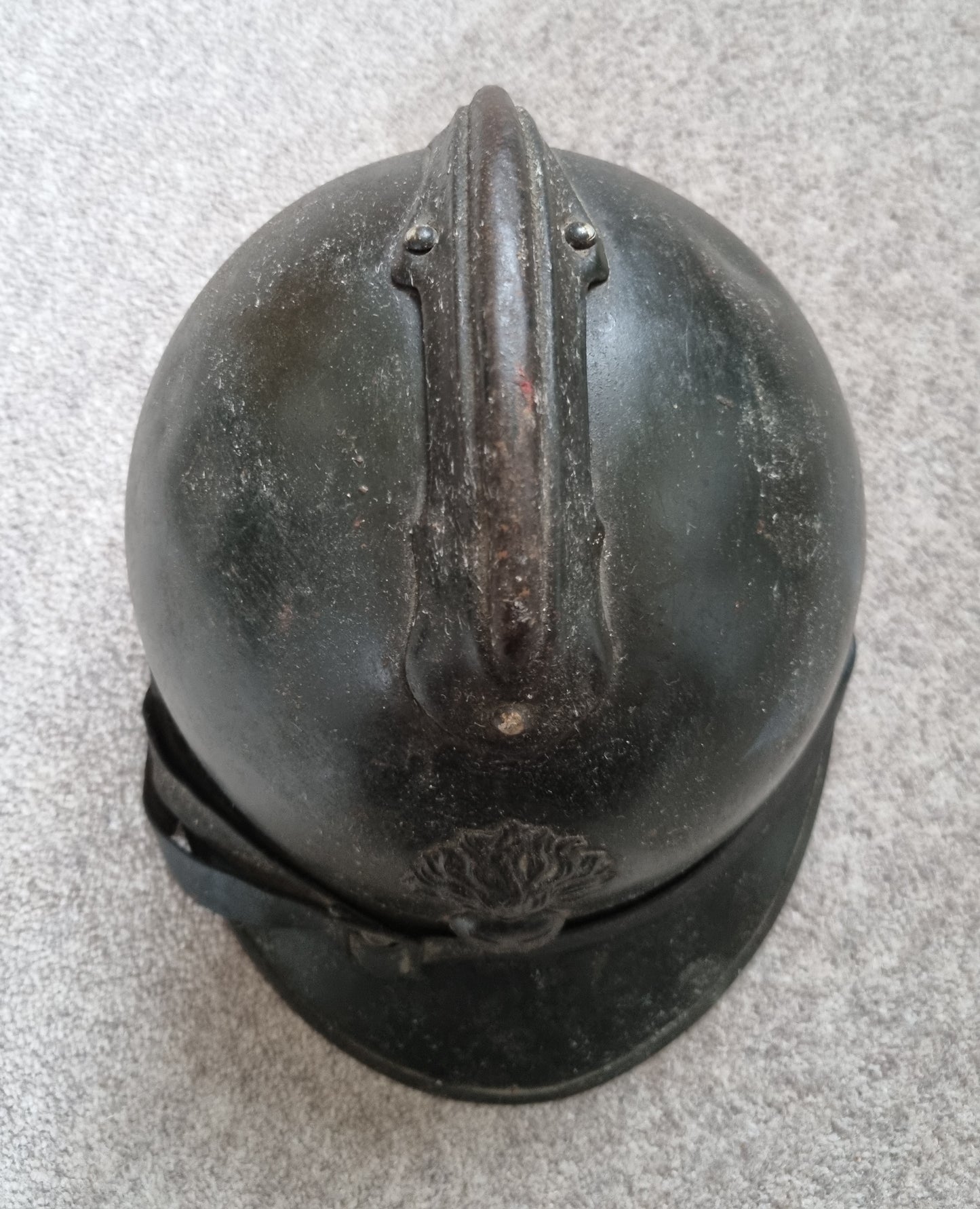 SOLD! WW1 French Army Infantry M15 Adrian Helmet