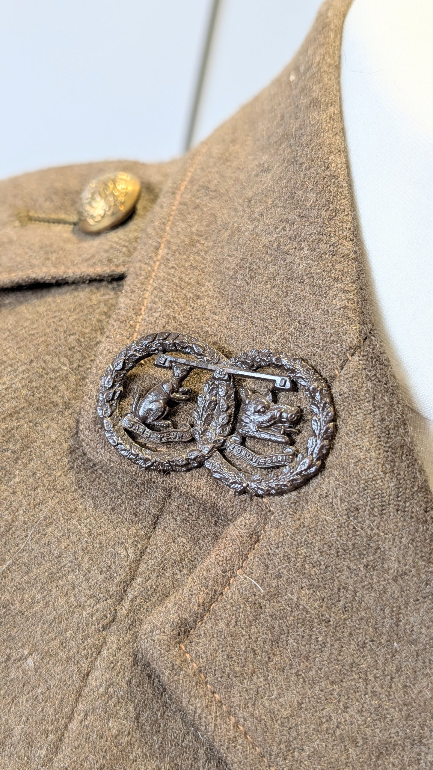 WW2 Argyll & Sutherland Highlanders Officers Cutaway Service Jacket