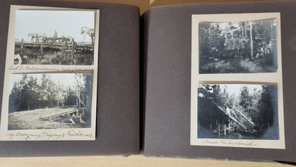 SOLD! WW1 German Army Soldier's Photo Album - 47 Photos + 7 Memorials