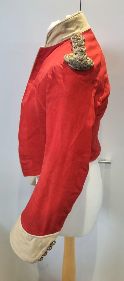 SOLD! Boer War Pre WW1 Highland Light Infantry HLI Captain's Scarlet Mess Dress Jacket Named