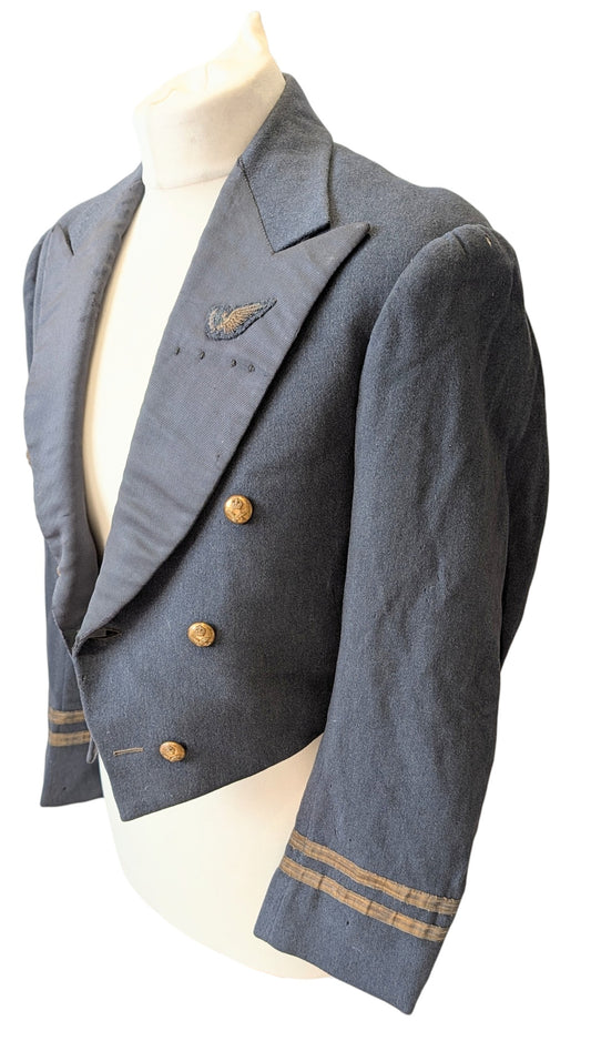 WW2 No.5 Air Gunner Flight Lieutenant Mess Dress 1938 Jacket Named
