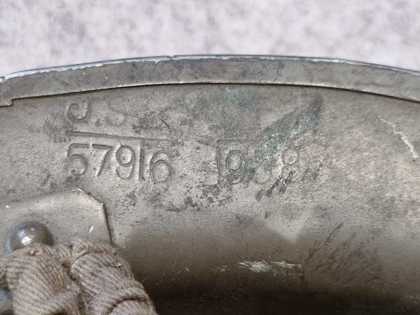SOLD! Early WW2 British MK2 ‘Brodie’ Helmet, 1938 Dated, Dunkirk Era