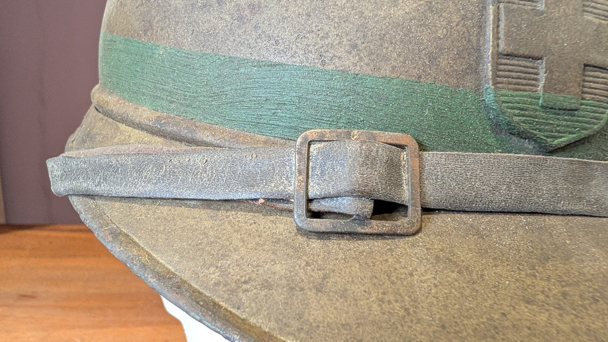 Extremely Rare WW1 Greek Army M18 ‘Adrian’ Helmet