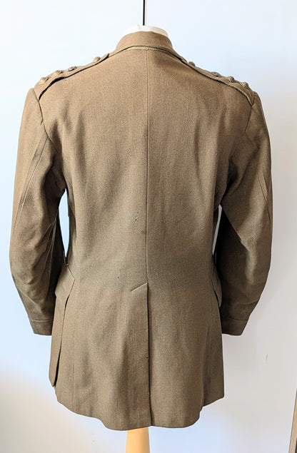 WW2 Royal Engineers Colonel's Uniform Service Jacket OBE MC WW1 MID
