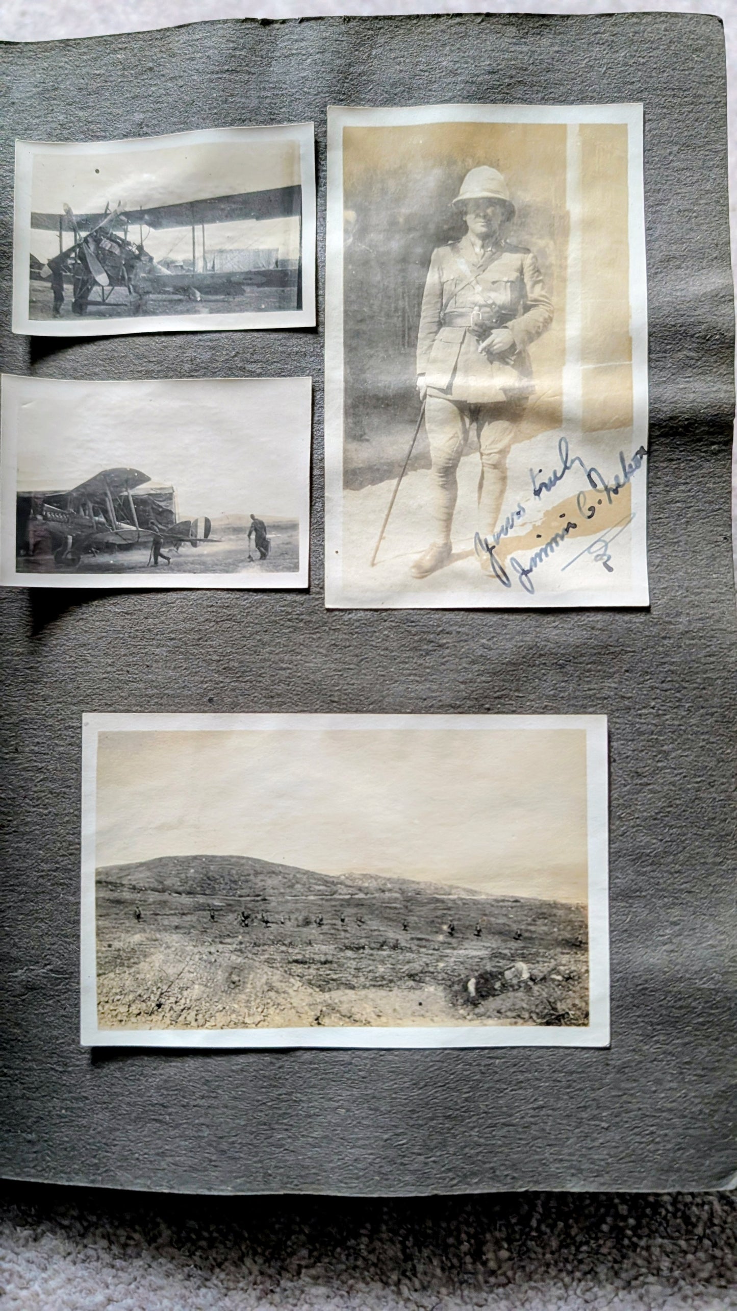 Very Rare WW1 British Army Greece Campaign Salonika Private Photo Album