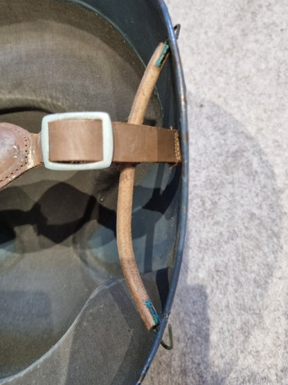 WW2 US Navy MK2 Talker Helmet Complete With Original Chinstrap