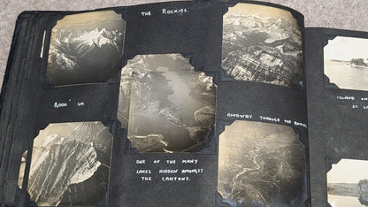SOLD! WW2 RCAF Flying Log Book E  W Burchett With 2 Of His Photo Albums