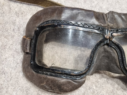 WW2 RCAF MK3 Flying Goggles Dated 1940 Battle Of Britain