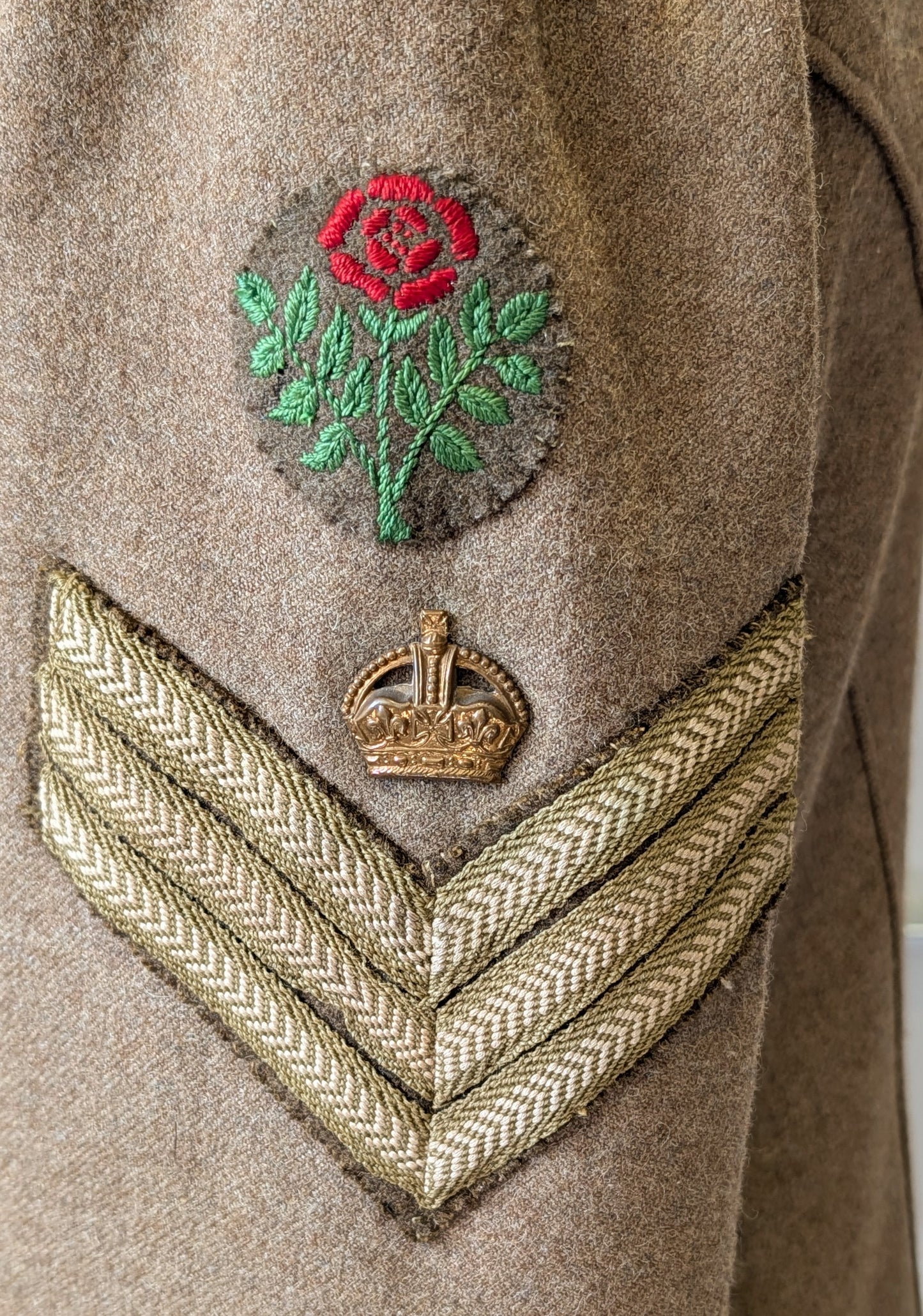 WW1 1902 Pattern ORs Tunic Jacket Lancashire Fusiliers Staff Sergeant 1916