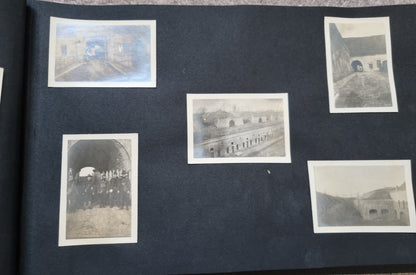 SOLD! Rare WW1 US Army Soldier's Photo Album Plus Ephemera - 125 Photos