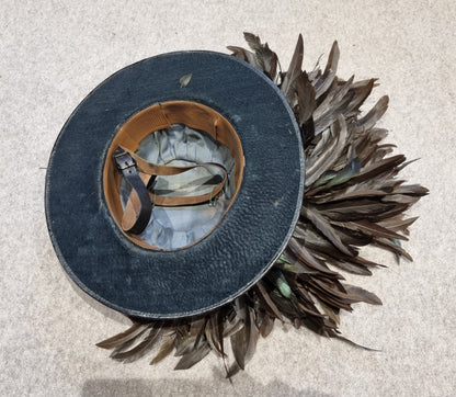 SOLD! WW2 Era Italian 2nd Bersaglieri Regiment Hat, with Plume