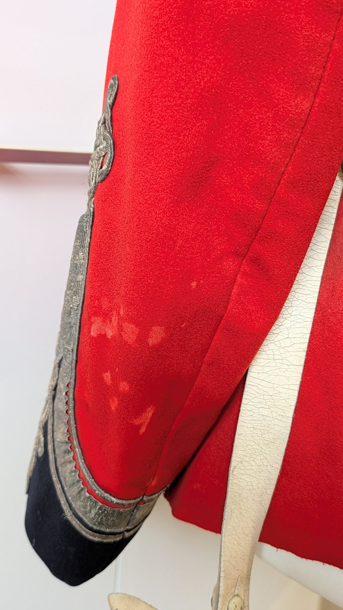 Victorian 1st Volunteer Battalion Royal Fusiliers Scarlet Jacket, Belt & Crossbelt Named to H R B Hickman