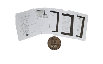 WW1 British Army Death Plaque WALTER HERBERT JACOB - the 2nd Casualty of the entire Middlesex Regt 1914