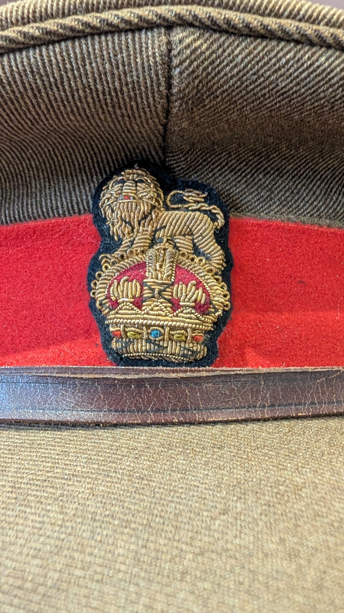 WW1 British Staff Officer Cap, Jacket & Sam Browne W B Robertson MC 1917