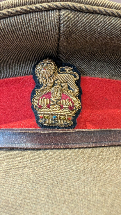 WW1 British Staff Officer Cap, Jacket & Sam Browne W B Robertson MC 1917