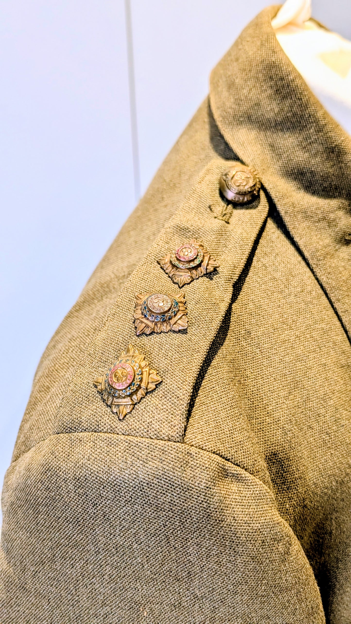 WW2 Royal Engineers Captain's Uniform Service Jacket 1941 Named