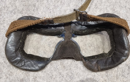 WW2 RCAF MK3 Flying Goggles Dated 1940 Battle Of Britain