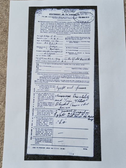 SOLD! WW1 British Medal Trio to George Deakin, 355 Siege Battery, Royal Garrison Artillery, Demoted at Own Request
