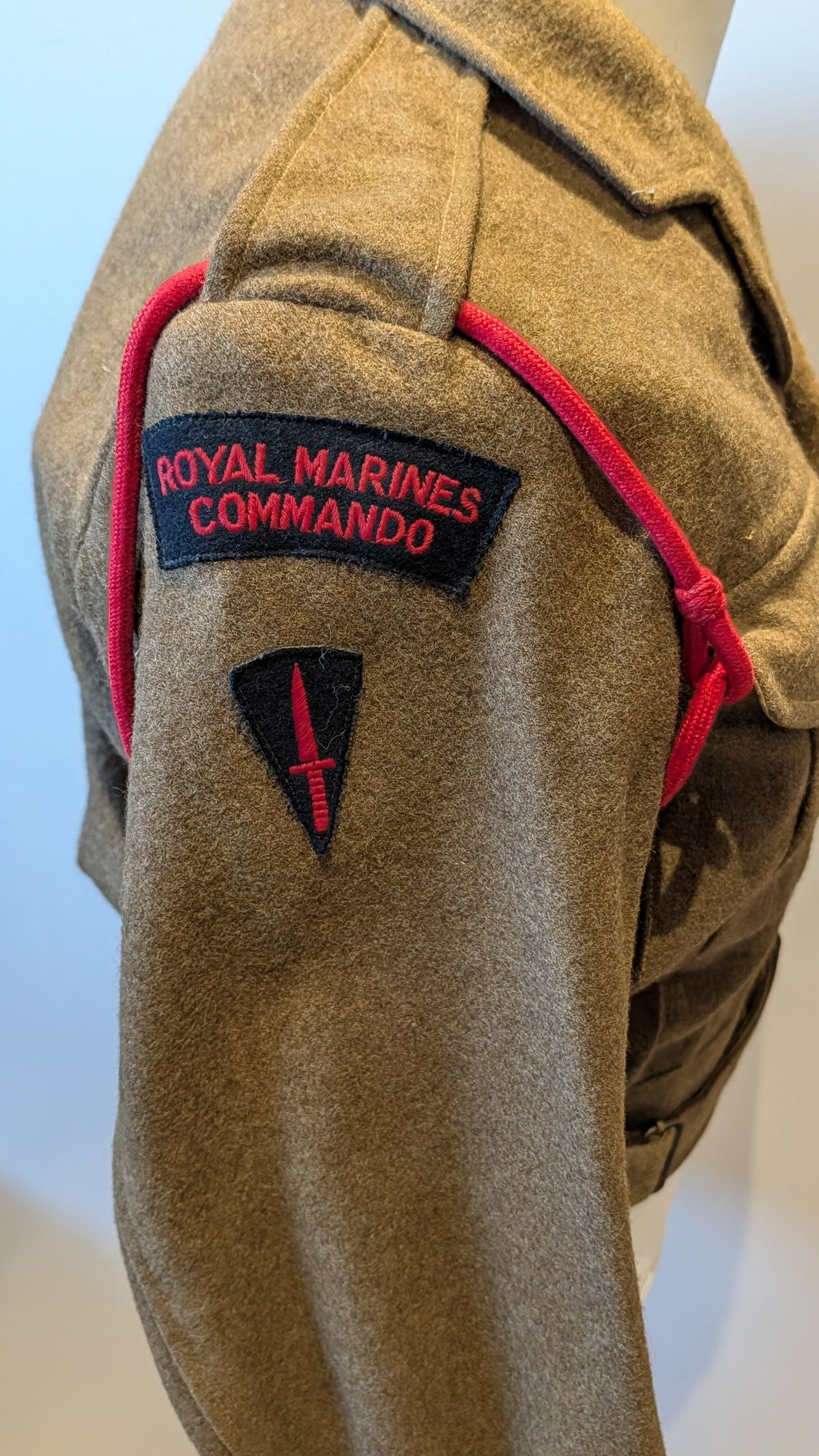 1954 British Army Royal Marine Commando Battledress & Trousers Named