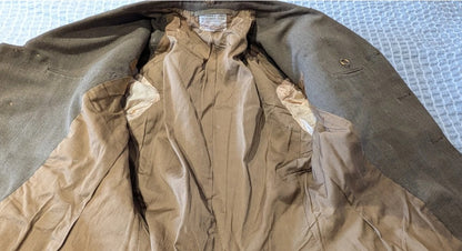 WW1 British Army Captain's Rifle Brigade Uniform Jacket Dated 1918
