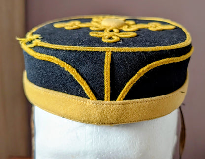 Rare Victorian Yeomanry Hussars Other Ranks Pill Box hat & Chinstrap