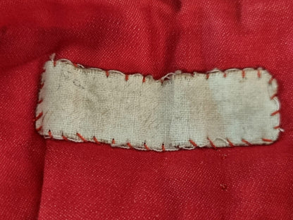 Victorian Boer War Era Colonel's Scarlet Mess Dress Jacket Dated 1901