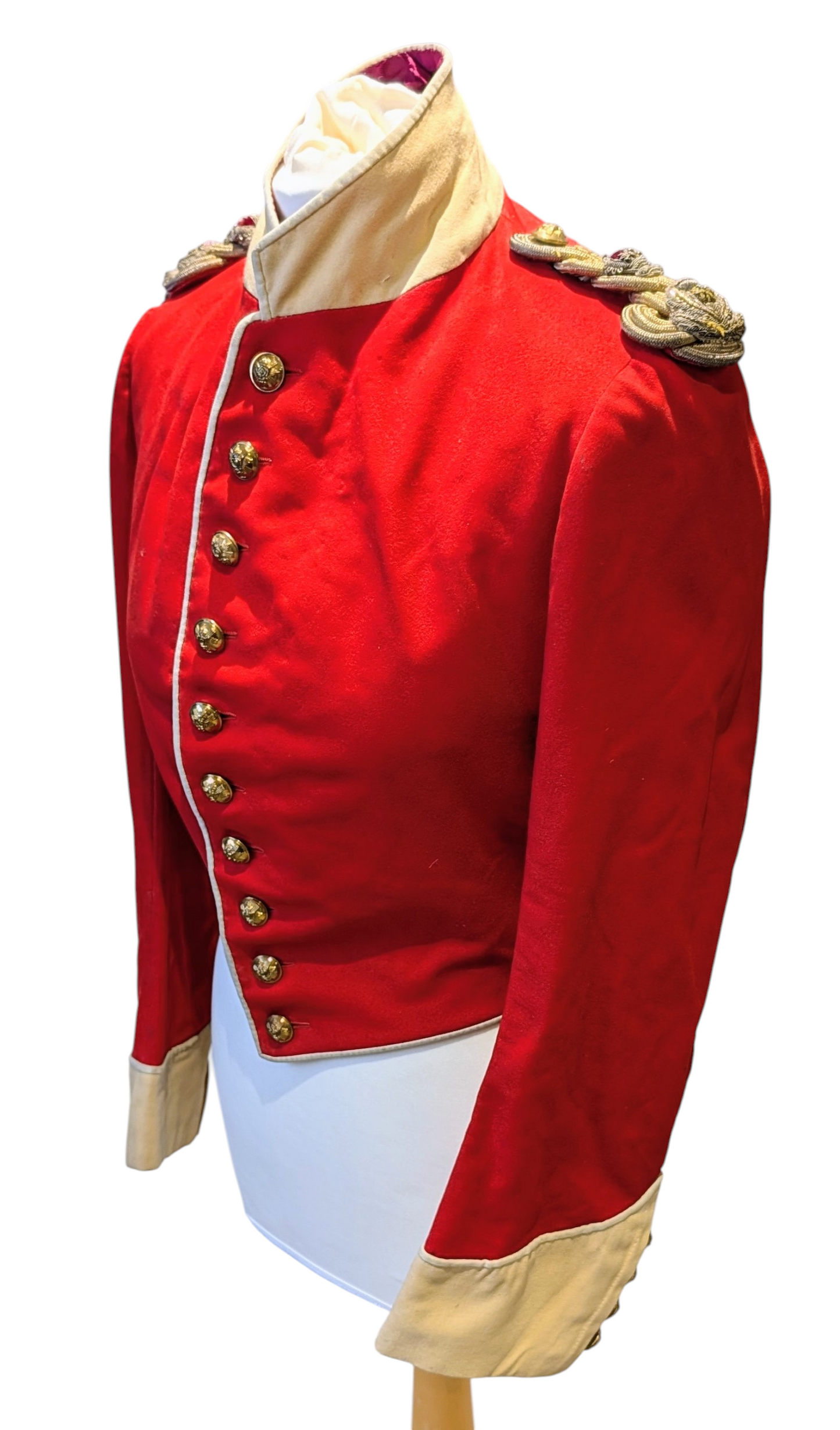 Pre WW1 Highland Light Infantry HLI Major's Scarlet Mess Dress Jacket