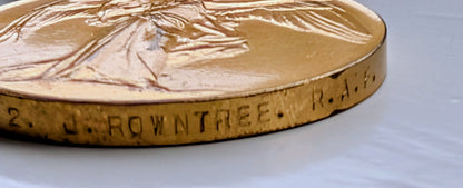 SOLD! WW1 British Medal Duo - Private John Rowntree RFC / RAF - Died In Service