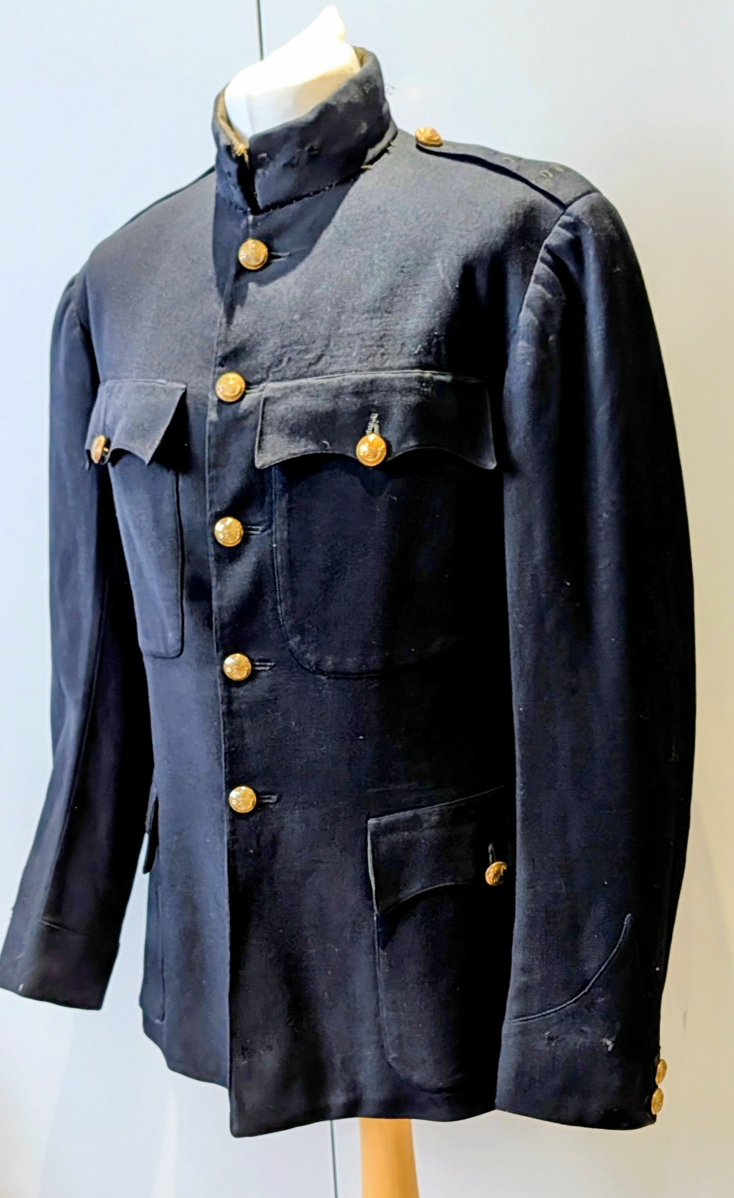 SOLD! WW2 Era British Indian 5th Mahratta Light Infantry No.1 Blue Jacket