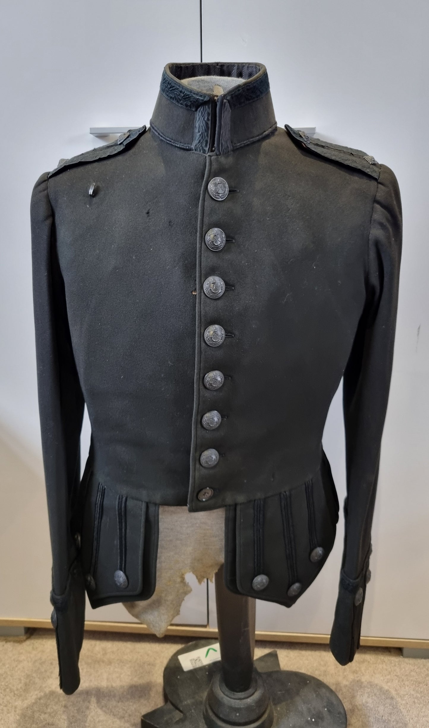 Pre-WW1 (Edwardian) Cameronians (Scottish Rifles) Officer's Full Dress Doublet