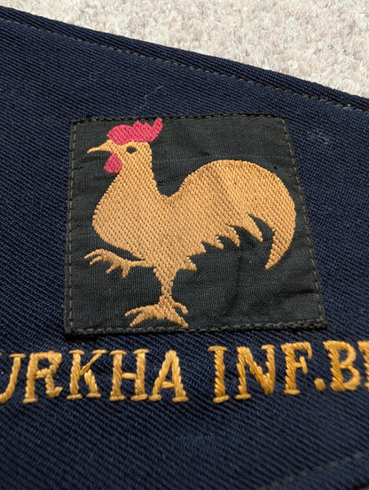 Rare late 1940s-50s 48th Gurkha Infantry Brigade Car Pennant Flag
