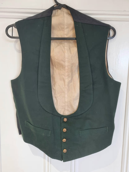 Lovely Victorian Durham Light Infantry Mess Jacket & Matching Waistcoat
