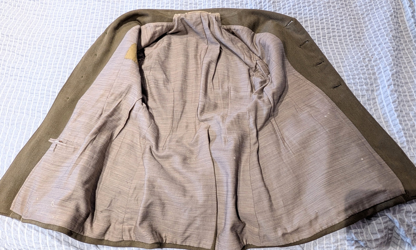 Lovely WW2 1939 Saville Row RASC 2nd Lieutenant's Jacket - S Mitchell