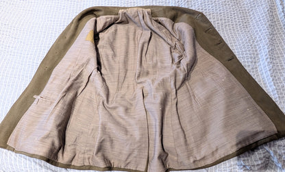 Lovely WW2 1939 Saville Row RASC 2nd Lieutenant's Jacket - S Mitchell