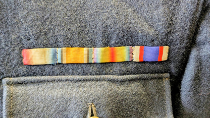 SOLD! WW1 Era British Royal Marines Light Infantry Blue No 1 Jacket with Medal Bar