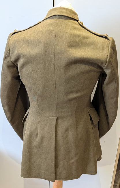 Lovely WW2 1939 Saville Row RASC 2nd Lieutenant's Jacket - S Mitchell