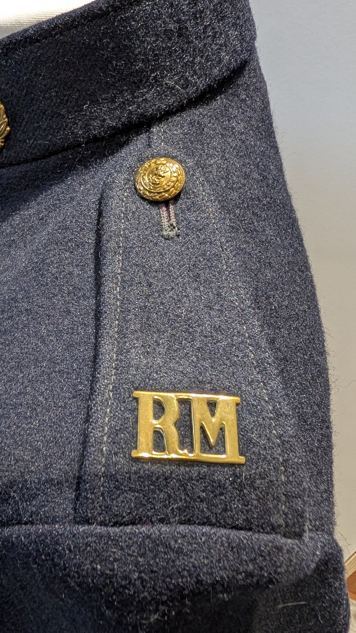 Pre 1953 Royal Marines Corporal's No1 Blue Dress Tunic WW2 Veteran