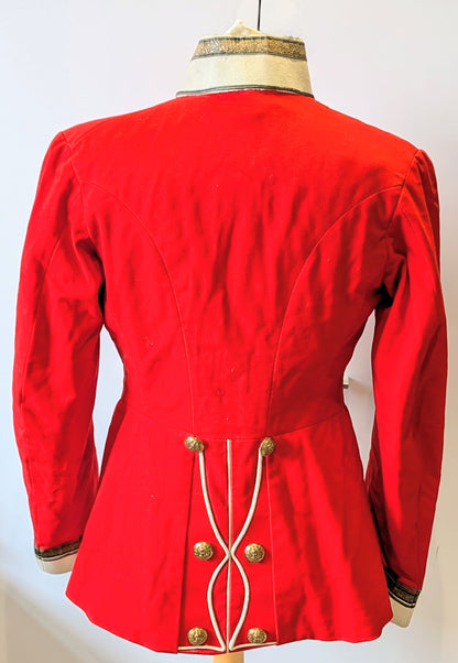 SOLD! Rare Pre WW1 British Army Essex Regiment Scarlet Tunic Dated 1912