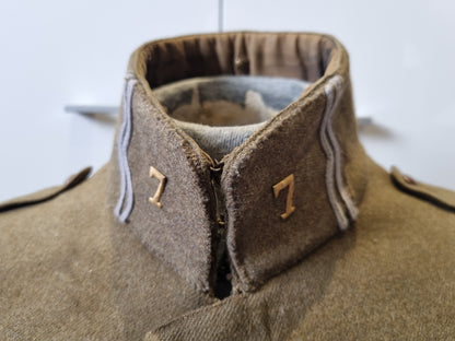 SOLD! Rare WW1 French 7th Tirailleur Colonial Uniform & M1915 ‘Adrian’ Helmet Set