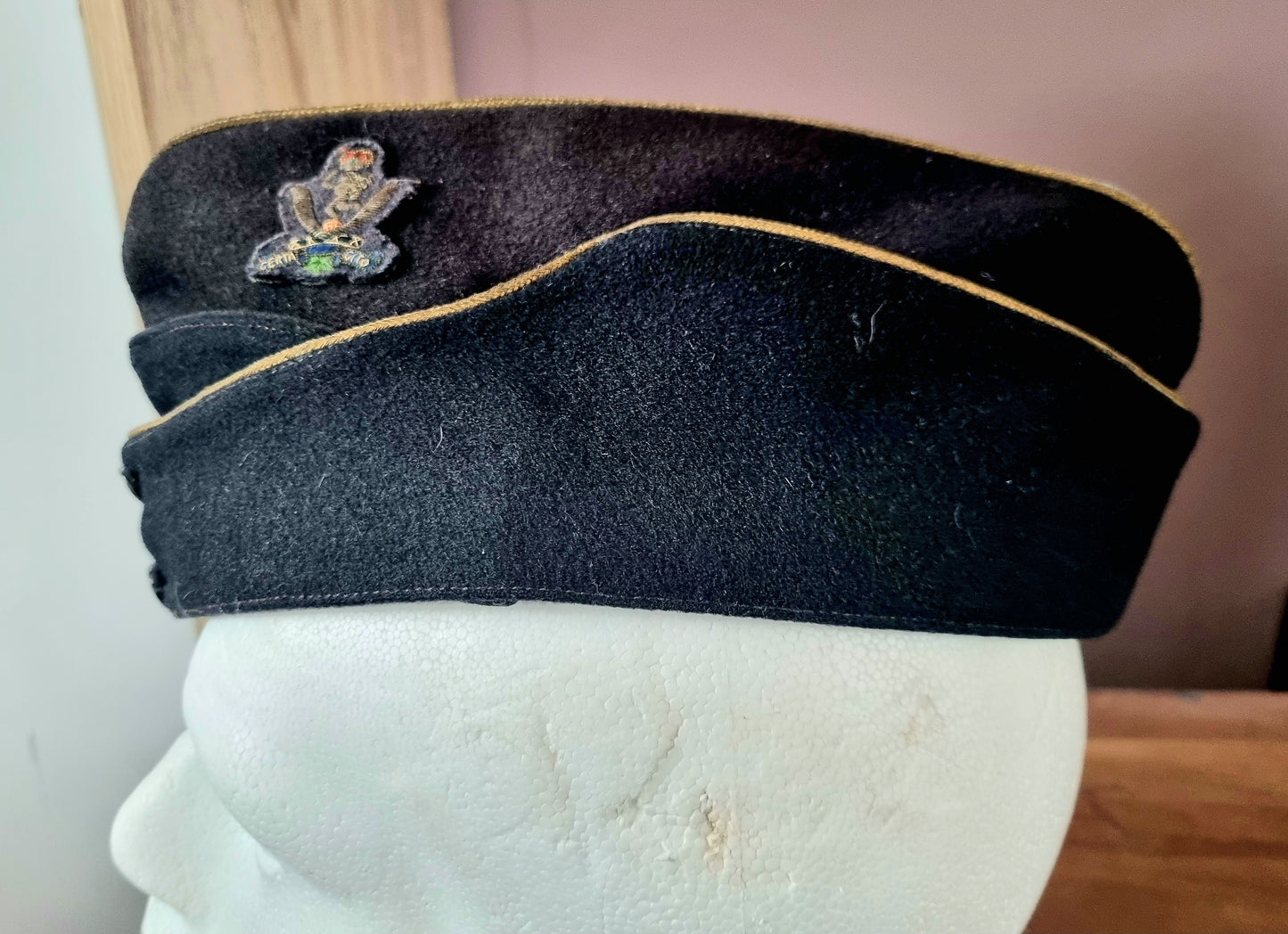SOLD! Post War British Army Gurkha Corps of Signals Sidecap