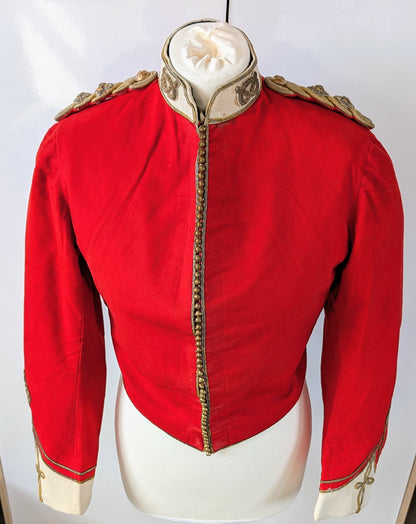 Victorian South Staffordshire Scarlet Undress Shell Jacket & Waistcoat