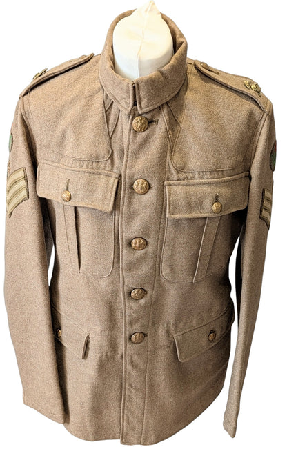 WW1 1902 Pattern ORs Tunic Jacket Lancashire Fusiliers Staff Sergeant 1916