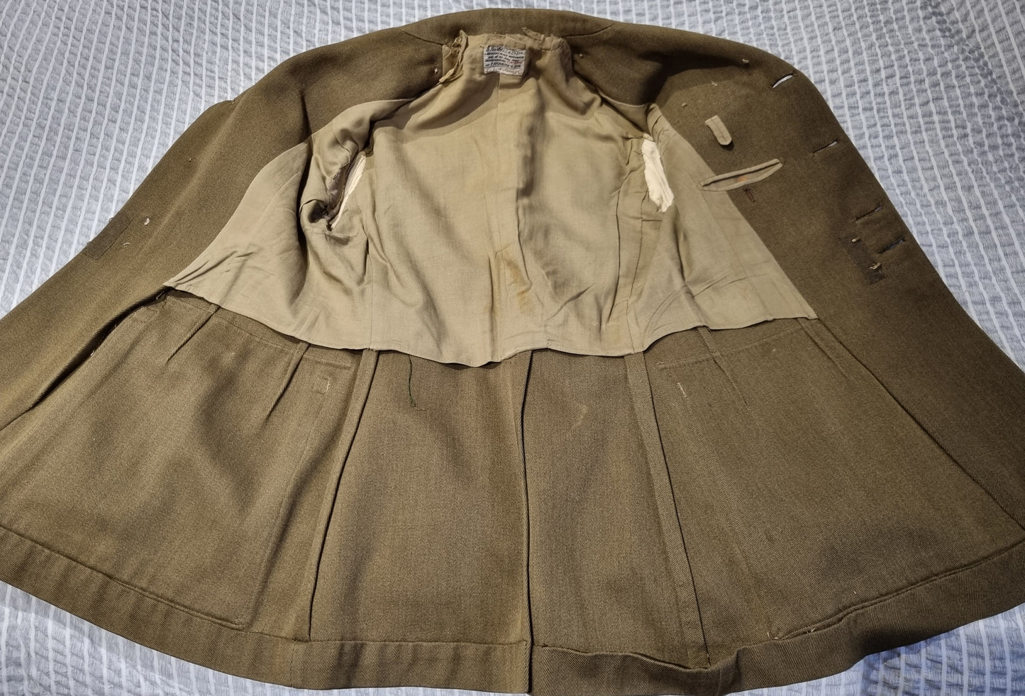 WW1 Complete Uniform With Cane, Sam Browne  & Boots Major General Francis Adrian Wilson CMG Royal Artillery