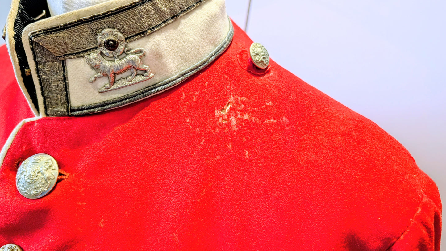 Rare Victorian Boer War Jackets - Chaplain Sidney Reeves Barnes OBE York & Lancs